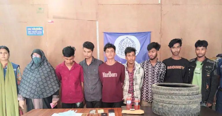 গ্রেপ্তারকৃতরা